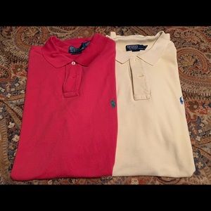 Two Men’s Polo Shirts